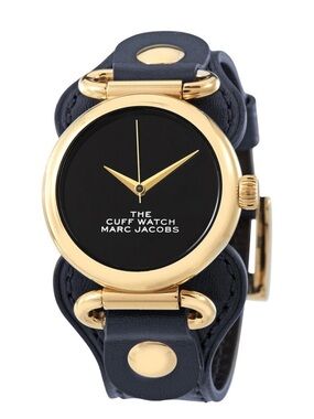 Marc Jacobs Cuff Leather Watch